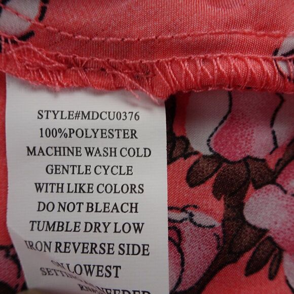 Elementz Women Floral Blouse Top Size L - Picture 9 of 11